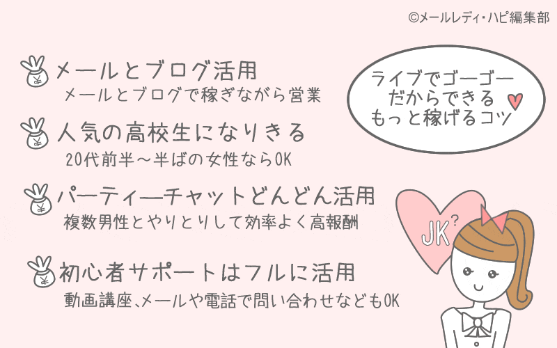 チャットレディ初心者におすすめ! それでも稼げないときの対処法