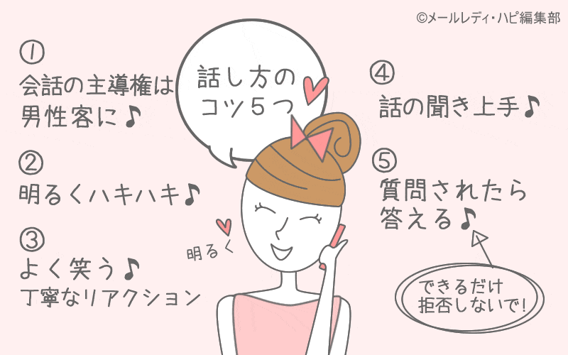登録してみたけど、話し方が分らない…【おすすめのコツと会話方法】