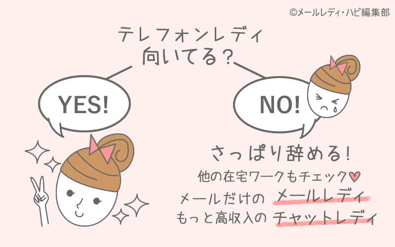 稼げない… 話せない… やっぱりテレフォンレディ無理かもと思ったら 【辞める人が多い実態】