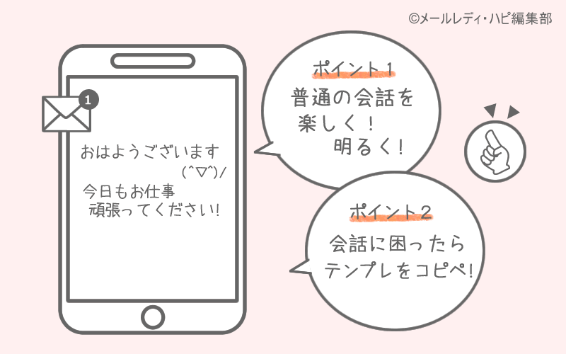 どんなメールを送れば良いの? 稼げるメールの内容は?