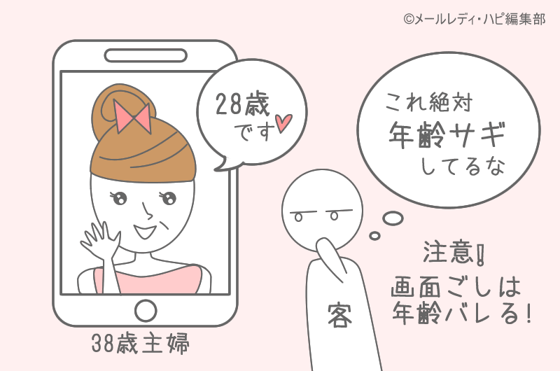 主婦や学生でも年齢をサバ読みして働いているのウソ！チャットレディの年齢はバレやすい