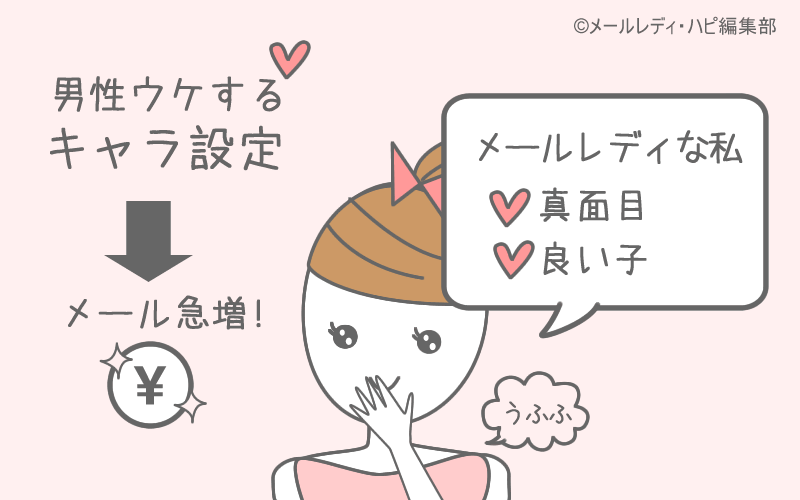 性格やキャラ設定は「ウソをつけば稼げる」？