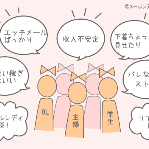 メールレディの体験談【10人が語る】仕事内容や収入の実態